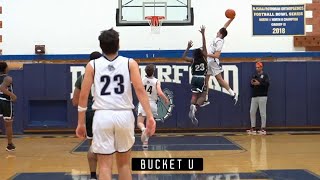 NJ STATE PLAYOFFS : #14 WESTSIDE (NEWARK) UPSETS #3 RUTHERFORD ON THE ROAD. INSANE TARIK BICIC DUNK!