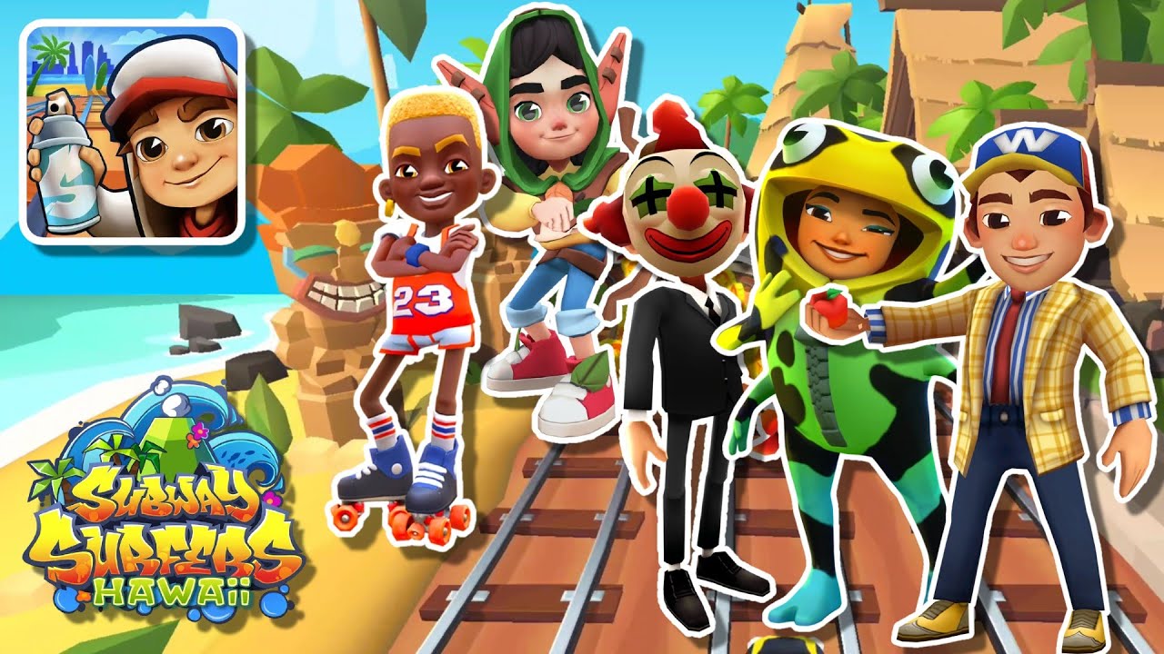 Игра Сабвей Серф: Гавайи (Subway Surfers: World Tour Hawaii) — играть  онлайн бесплатно