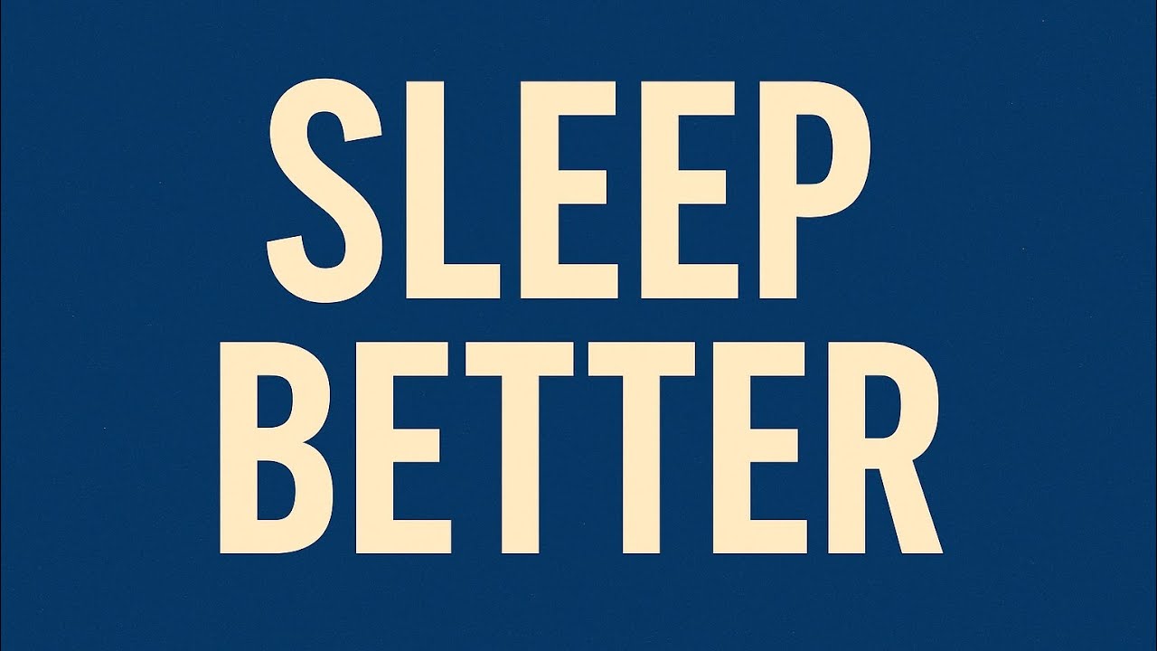 A Powerful Habit for Better Sleep & Calm Mind