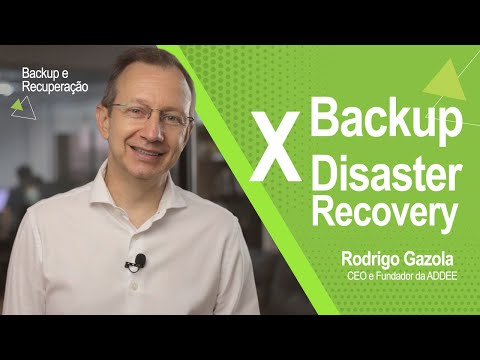Backup X Disaster Recovery