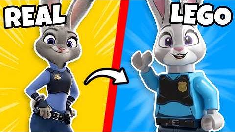 I built ZOOTOPIA in LEGO…