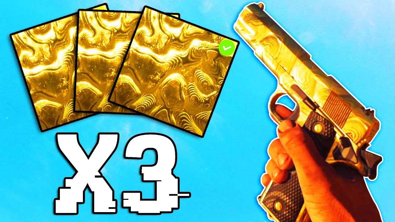 WE GOT 3 GOLD UNLOCKS IN A SINGLE GAME! CALL OF DUTY: VANGUARD GOLD CAMO UNLOCK ROAD 2 ATOMIC CAMO!