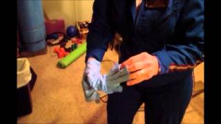 Glove removal for EMS