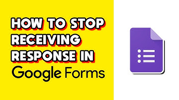 Hoe u geen reacties meer ontvangt in Google Formulieren (snel en eenvoudig)