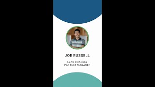 Everyone, Meet Joe, Our Senior Platform Partnerships Manager Here At Quickframe