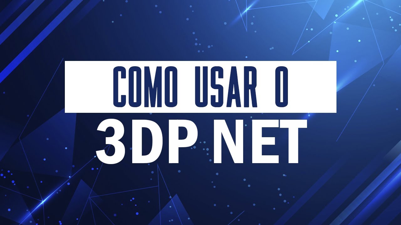 Como Baixar o Driver de Rede com 3DP Net - YouTube
