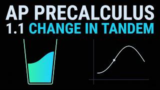 AP Precalculus Topic 1.1 — Change in Tandem | Functions, Graphs & Behavior (Full Lesson)