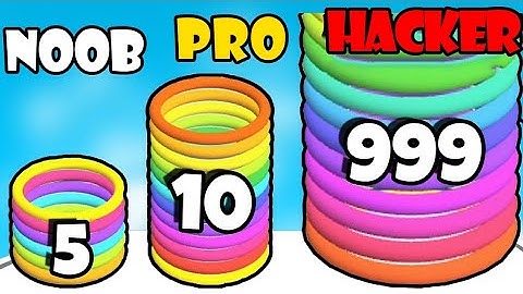 NOOB vs PRO vs HACKER - Slinky Hop | Gameplay Walkthrough (Android,iOS)