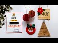 5 DIY Christmas Crafts Ideas | Simple &amp; Affordable DIY Christmas Crafts Ideas at Home | Tutorial