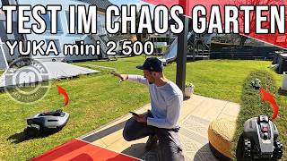 Mammotion YUKA Mini 2 Test im Chaos Garten / keine Kabel, keine RTK, keine Sim für unter 600€