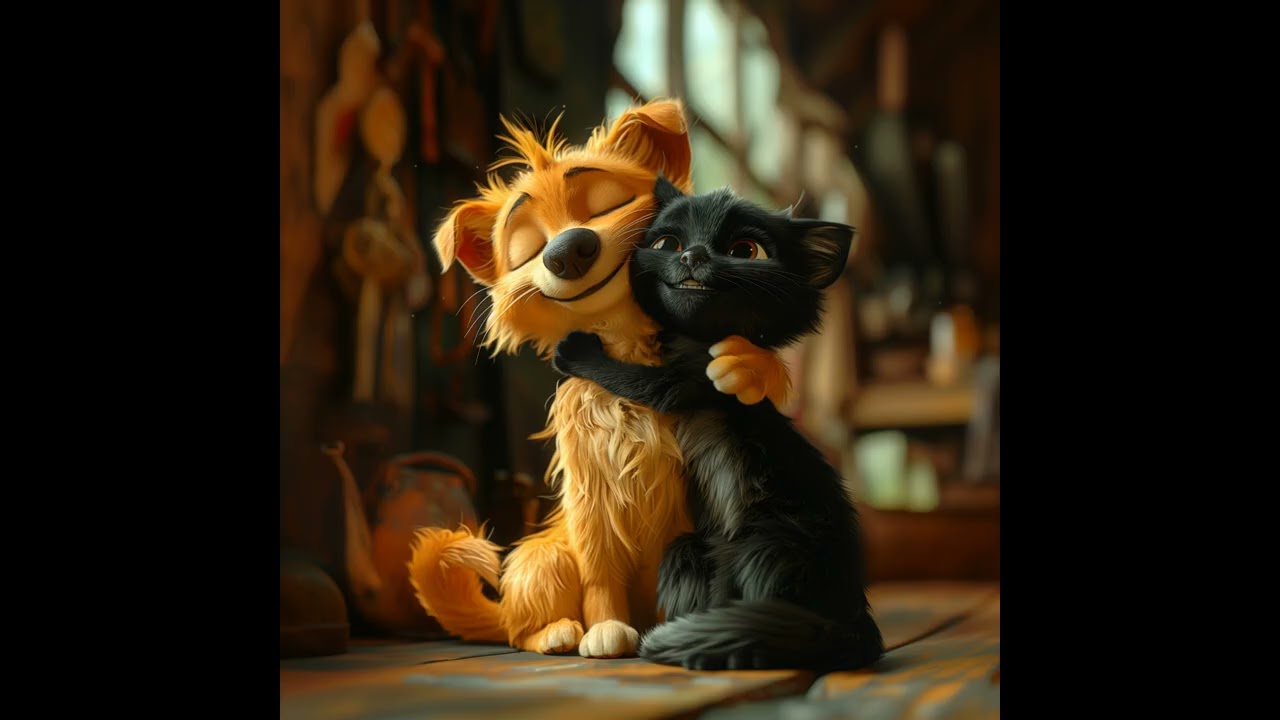 The Velvet Echoes / 🐱 Conversation Between a Cat and a Dog 🐶/ 