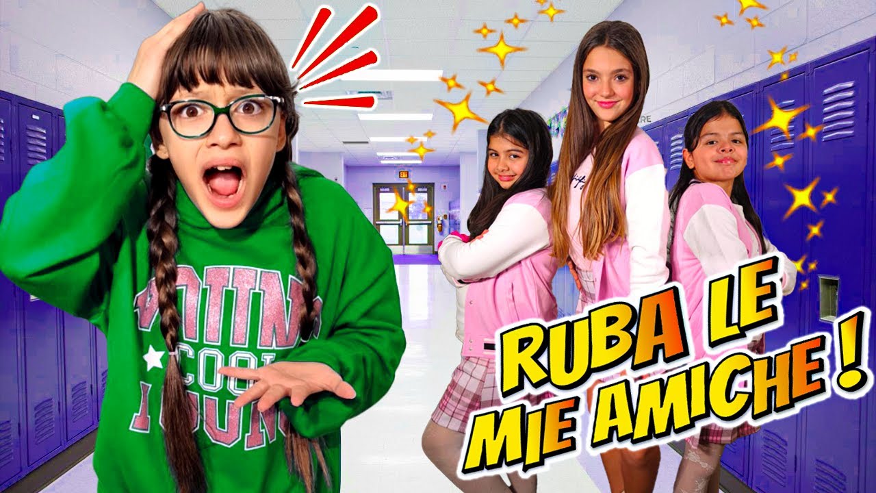LA BULLA RUBA LE AMICHE A SOFI! *College Las Lunas* (Ep3 St1 La BULLA della Scuola Vs SOFI)