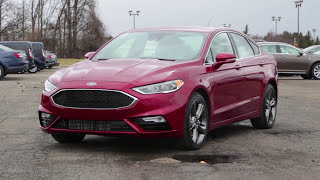 2017 Ford Fusion with Pothole Mitigation Technology