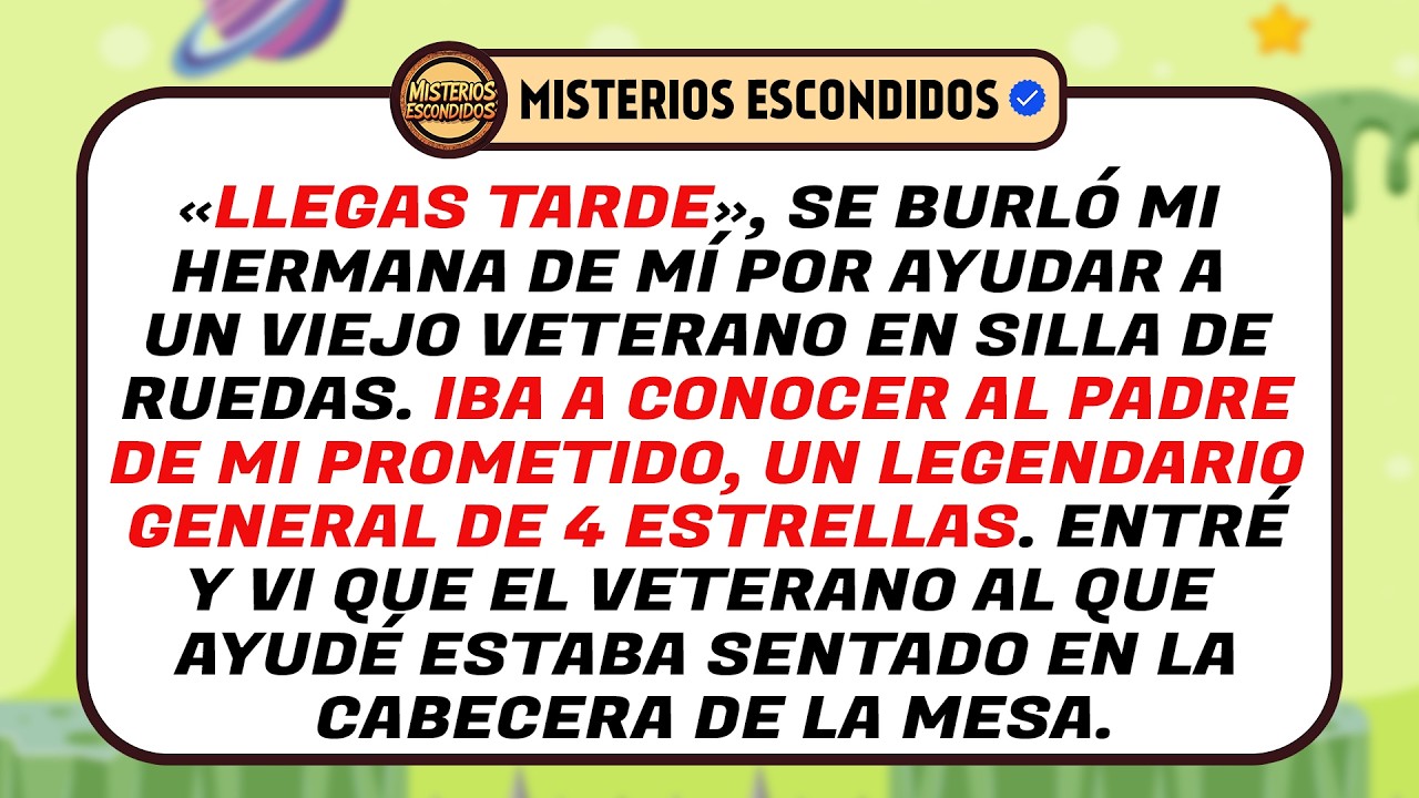 Mi Hermana Se Burló De Mí Por Llegar Tarde, Pero Todo Cambió Al Descubrir Quién Era Él.