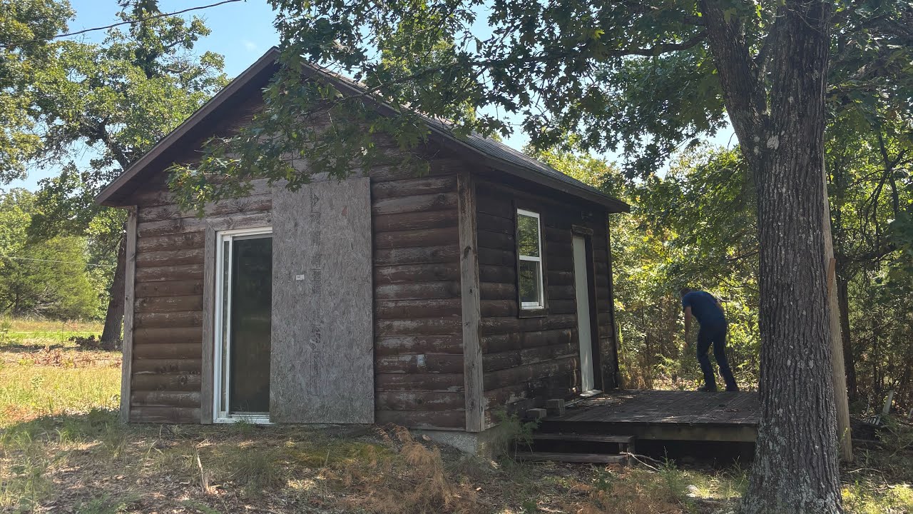 Cabin Project: Installing a New Door 