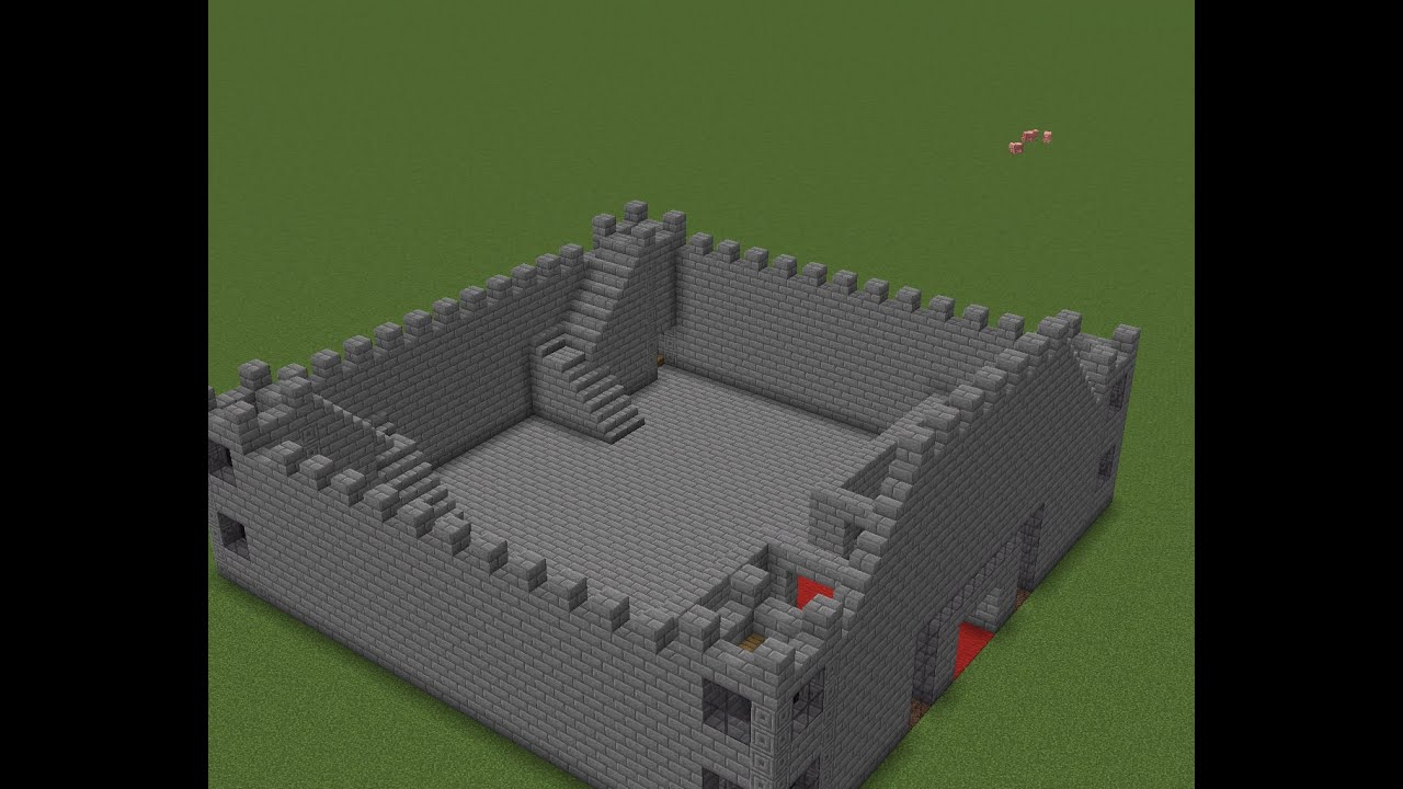 building castle part 1 - YouTube