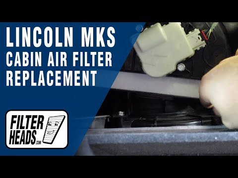 How to Replace Cabin Air Filter 2015 Lincoln MKS