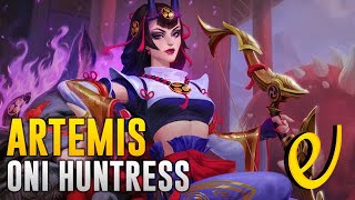 New Skin For Artemis - Oni Huntress