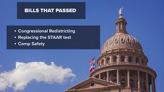 Texas lawmakers pass redistricting maps, STAAR test changes, and more: Latest updates
