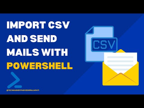 Import CSV and Send Mails with PowerShell