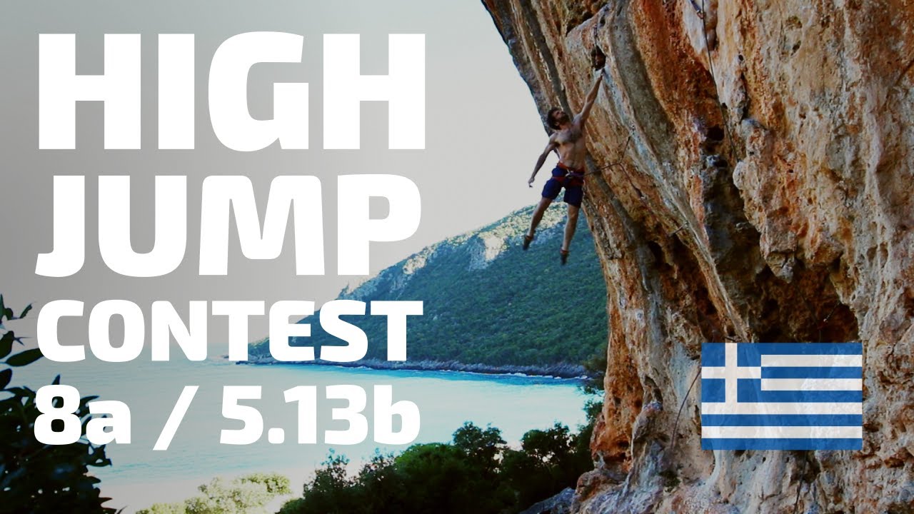 First 8a/5.13b in a day!! High Jump Contest at Vlycháda, Kyparissi