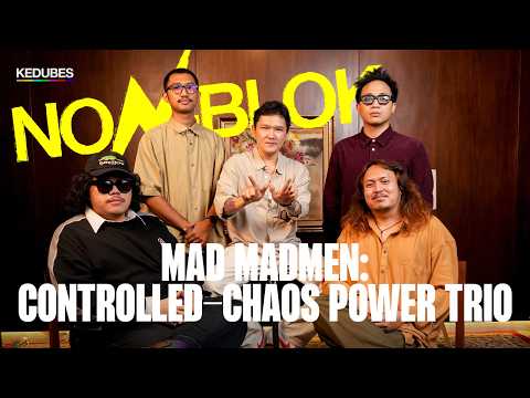 Controlled-chaos power trio Mad Madmen #NONBLOK