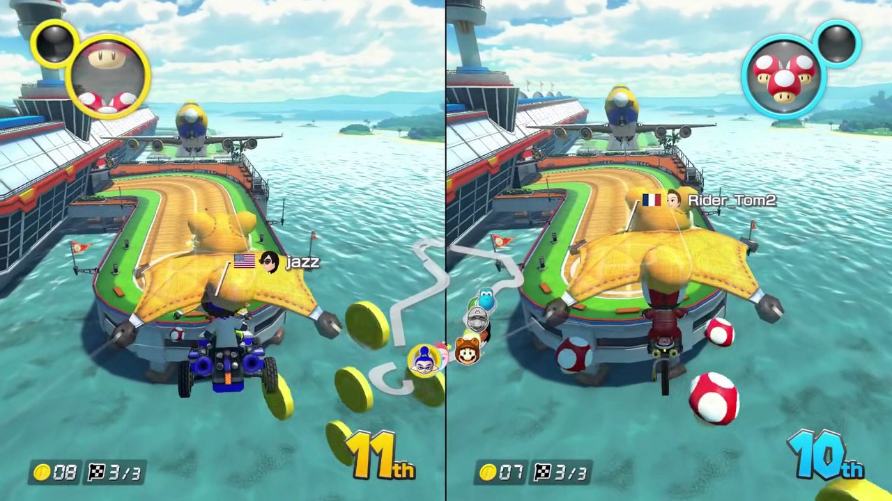 Mario Kart 8 Deluxe 2 Players Online Stream 10 YouTube