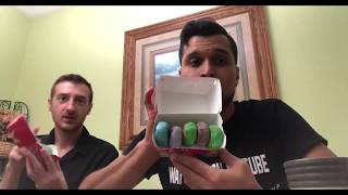 Walking Billboard / Fruit Loop Doughnut Taste Test
