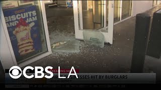 3 Fairfax businesses were broken into overnight within 1 block