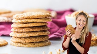 Super Buttery and Crispy Butter Crunch Cookies