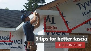 Tips for installing aluminum fascia (Everything Garage Part 7)