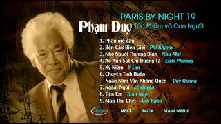 Thúy Nga Dvd Menu Walkthrough Paris By Night 19 - Tác Phẩm Và Con Người Phạm Duy
