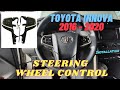 Toyota Innova 2016 - 2020 Steering Wheel Control Installation