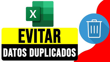 Cómo EVITAR DATOS DUPLICADOS en EXCEL 2024 | No Duplicar Datos en Excel Fácilmente
