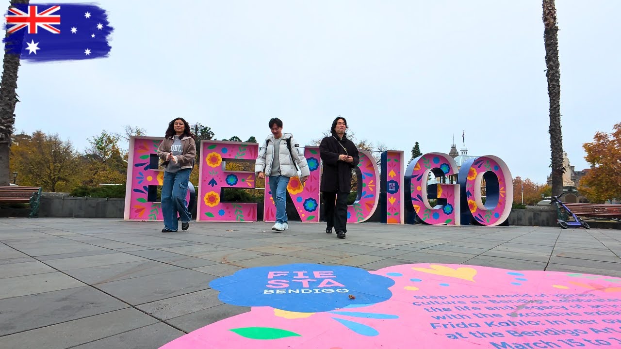 [メルボルン観光] シティーから特急列車で約2時間/歴史とアートの街