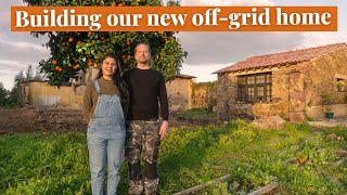 Starting our OFFGRID build! Renovating an abandoned farm