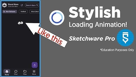 Sketchware App Tutorial: Adding a Stylish Loading Animation!