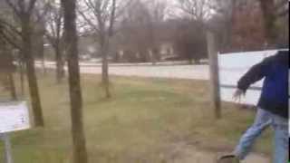 Sergeant Means Park--Disc Golf on a Cold, Snowy November Afternoon