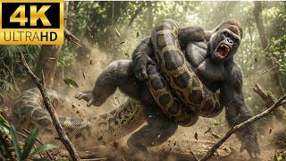 King Gorilla vs Titan Python π Fight for Survival Profile