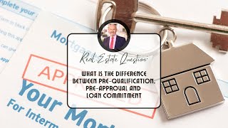 Question of the Week  Loan Commitment, Mortgage and Pre approval