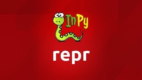 repr in Python
