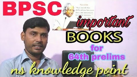 Important books to crack 64th Bpsc prelims