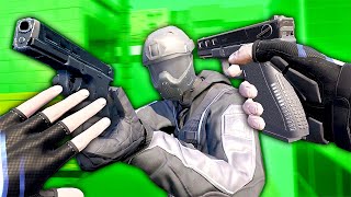 Using My PARKOUR Skills To Take Down Enemies - Stride VR Gameplay (New Arena Mode)