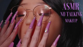 ASMR No Talking Makeup Transformation (Layered Sounds)