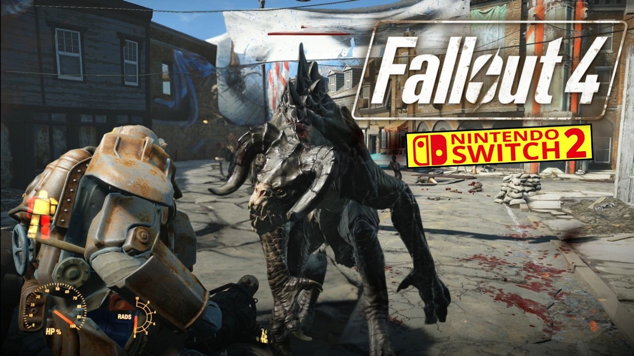 Fallout 4 Nintendo Switch 2 30 / 60 FPS Gameplay