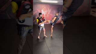 Muay Thai Training - Developing Power Left Body Kicks with Panicos Yusuf