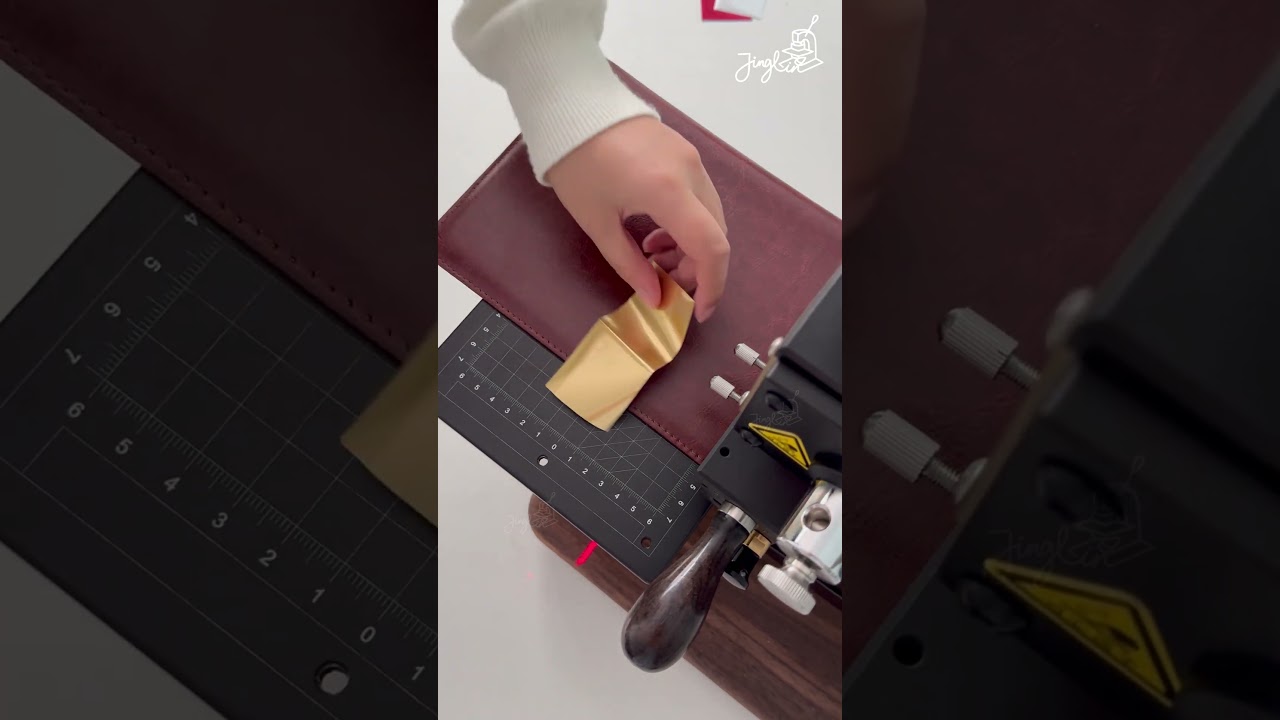 Turn Your Notebook into a Shiny Masterpiece! (DIY Gold Foil Tutorial) 