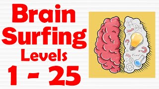 Brain Surfing | Level 1-25 | Level Games screenshot 1