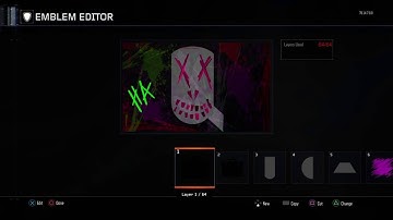bo3 suicide squad emblem tutorial