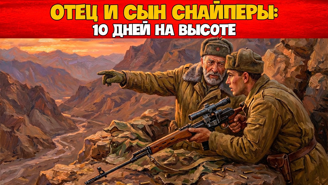 СНАЙПЕРЫ ОТЕЦ И СЫН: КАК ДВА ПОКОЛЕНИЯ ДЕРЖАЛИ ВЫСОТУ 10 ДНЕЙ